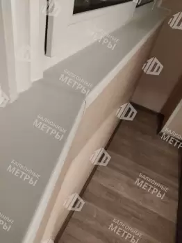 Остекление балкона профилем Rehau Delight 70 Остекление балкона профилем Rehau Delight 70