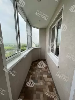 Остекление и отделка балкона панелями ПВХ