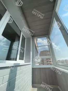 Отделка балкона с утеплением в многоквартирном доме