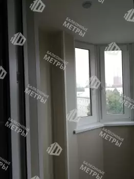 Остекление и отделка эркерной лоджии под ключ Остекление и отделка эркерной лоджии под ключ