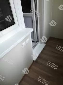 Остекление и отделка эркерной лоджии под ключ Остекление и отделка эркерной лоджии под ключ