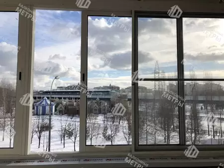 Остекление и отделка двух балконов