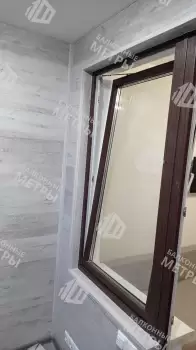 Отделка балкона с установкой теплого пола и остекление Rehau 70