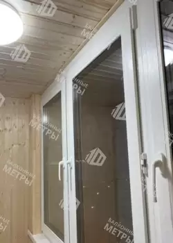 Отделка и утепление эркерного балкона