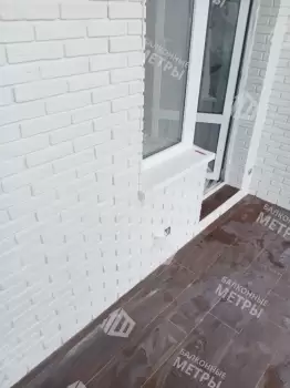 Отделка балкона в многоквартирном доме г Красногорск