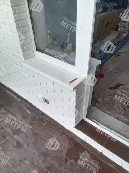 Отделка балкона в многоквартирном доме г Красногорск