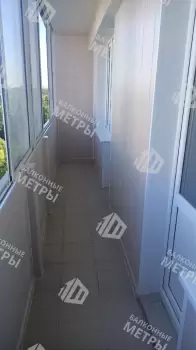 Отделка стен и потолка балкона ПВХ панелями